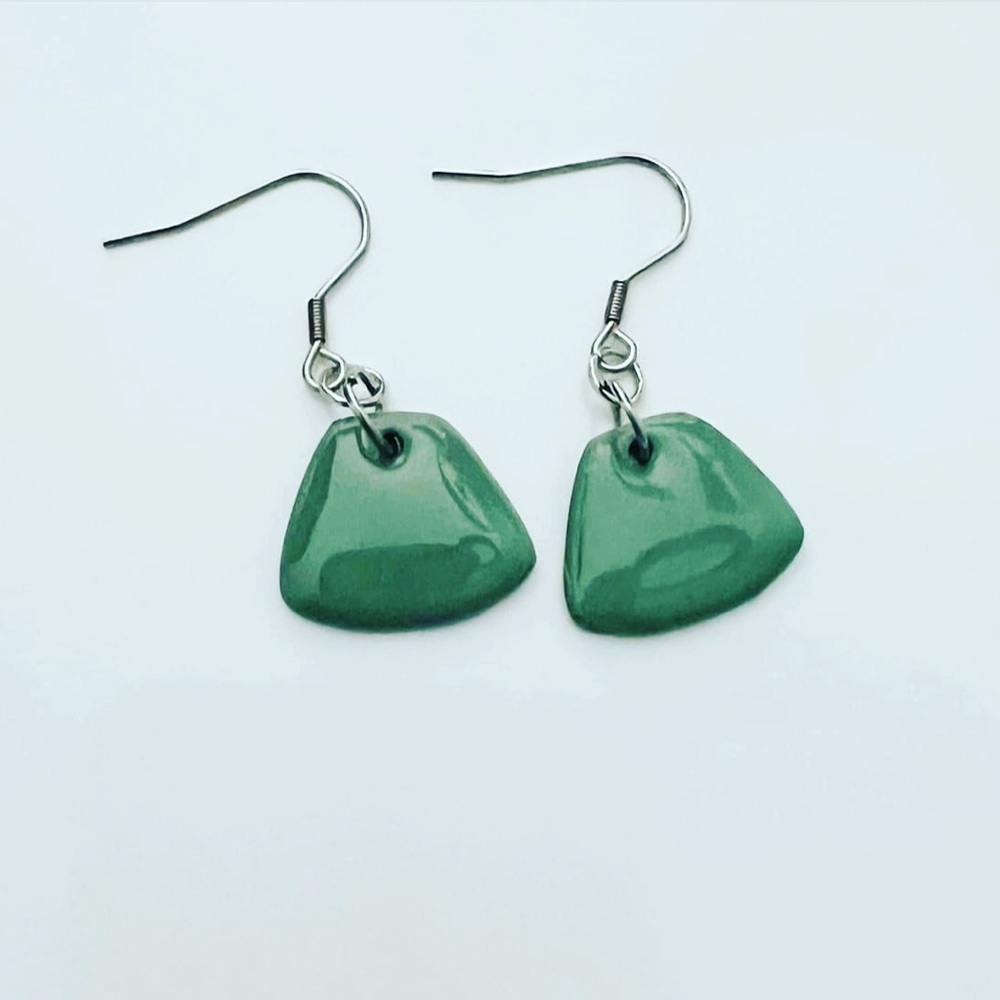 Silver plated earrings